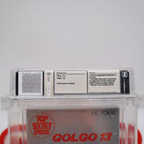 GOLGO 13: TOP SECRET EPISODE - ROUND SOQ WATA PEDIGREE GRADED 9.4 A+! NEW & Factory Sealed with Authentic H-Seam! (NES Nintendo)