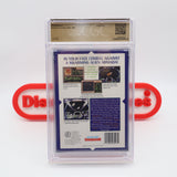 WARPSPEED / WARP SPEED (POP ZERO GAME!) CGC GRADED 9.2 A+! NEW & Factory Sealed with Authentic 3-Sided Seam! (Sega Genesis)