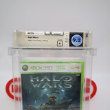 HALO WARS - WATA GRADED 9.2 A! DNSB 1ST PRINT! NEW & Factory Sealed! (XBox 360)