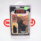 JAWA - 65 BACK - NEW Authentic & Factory Sealed + STAR CASE! (MOC Vintage Star Wars Figure)