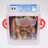 MTV'S CELEBRITY DEATHMATCH - CGC GRADED 9.9 A++! NEW & Factory Sealed! (PS1 PlayStation 1)