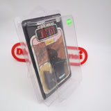 JAWA - 65 BACK - NEW Authentic & Factory Sealed + STAR CASE! (MOC Vintage Star Wars Figure)