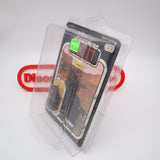 JAWA - 65 BACK - NEW Authentic & Factory Sealed + STAR CASE! (MOC Vintage Star Wars Figure)