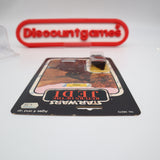 JAWA - 65 BACK - NEW Authentic & Factory Sealed + STAR CASE! (MOC Vintage Star Wars Figure)