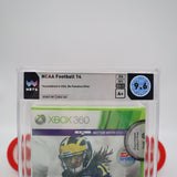 NCAA FOOTBALL 14 2014 (THE FINAL YEAR) - EA EXPERIENCE STICKER! WATA GRADED 9.6 A+! NEW & Factory Sealed! (XBox 360)