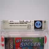 OLYMPIC SOCCER: ATLANTA 1996 - WATA GRADED 9.4 A+! NEW & Factory Sealed! (PS1 PlayStation 1)