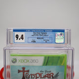 THE FIRST TEMPLAR - CGC GRADED 9.4 A+! NEW & Factory Sealed! (XBox 360)