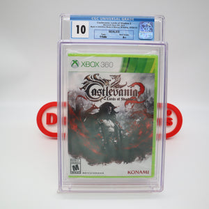 CASTLEVANIA: LORDS OF SHADOW 2 II - HIGHEST PERFECT GRADED CGC 10 A++! NEW & Factory Sealed! (XBox 360)