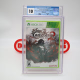 CASTLEVANIA: LORDS OF SHADOW 2 II - HIGHEST PERFECT GRADED CGC 10 A++! NEW & Factory Sealed! (XBox 360)