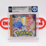 POKEMON: THE FIRST MOVIE SOUNDTRACK - MUSIC FROM & INSPIRED BY THE MOTION PICTURE - WATA GRADED 9.8 A+! NEW & Factory Sealed! (MUSIC CD)