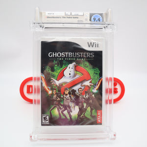 GHOSTBUSTERS: THE VIDEO GAME - WATA GRADED 9.4 A+! NEW & Factory Sealed! (Nintendo Wii)