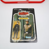 IMPERIAL COMMANDER - 41 BACK - NEW Authentic & Factory Sealed + STAR CASE! (MOC Vintage Star Wars Figure)