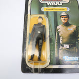 IMPERIAL COMMANDER - 41 BACK - NEW Authentic & Factory Sealed + STAR CASE! (MOC Vintage Star Wars Figure)
