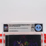 THE LEGEND OF ZELDA: MAJORA'S MASK OFFICIAL SOUNDTRACK - WATA GRADED 9.8 A+! NEW & Factory Sealed! (Music CD)