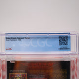 SUPER PUZZLE FIGHTER II 2 TURBO - CGC GRADED 9.8 A++! NEW & Factory Sealed! (PS1 PlayStation 1)