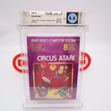 CIRCUS ATARI - WATA GRADED 8.5 A++ UNCIRCUALTED! NEW & Factory Sealed! (Atari 2600)