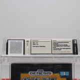 CHUCK ROCK - TOP OF THE POP WATA PEDIGREE GRADED 9.8 A++! NEW & Factory Sealed with Authentic Tube Seam! (Sega Genesis)