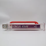 CIRCUS ATARI - WATA GRADED 8.5 A++ UNCIRCUALTED! NEW & Factory Sealed! (Atari 2600)
