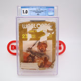 WARLORDS - ALAMOGORDO LANDFILL - FROM THE "ATARI: GAME OVER" MOVIE! CGC GRADED 1.0! NEW & Factory Sealed! (Atari 2600)