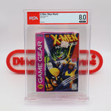 XMEN / X-MEN: MOJO WORLD - PSA / WATA GRADED 8.0 A+! NEW & Factory Sealed! (Sega Game Gear)
