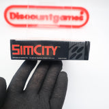 SIMCITY / SIM CITY (UPSIDE-DOWN RECYCLE SYMBOL!) - NEW & Factory Sealed with Authentic V-Seam! (SNES Super Nintendo)
