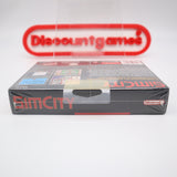 SIMCITY / SIM CITY (UPSIDE-DOWN RECYCLE SYMBOL!) - NEW & Factory Sealed with Authentic V-Seam! (SNES Super Nintendo)