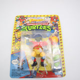 SEWER SPORTS ALL-STARS FOOTBALL TD T.D. TOSSIN' LEO - 1991 PLAYMATES - NEW Authentic & Factory Sealed + CASE! (MOC Vintage TMNT Figure)