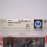 NIGHTMARE CREATURES II 2 - WATA GRADED 9.4 B+! NEW & Factory Sealed! (PS1 PlayStation 1)