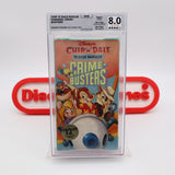 CHIP 'N' DALE RESCUE RANGERS: CRIME-BUSTERS - REWIND GRADED 8.0 & 4-STAR SEAL! NEW & Factory Sealed with Authentic H-Overlap Seam! (VHS)