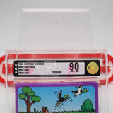 DUCK HUNT - PURPLE FAMICOM SMALL BOX - VGA GRADED 90 MINT GOLD! BRAND NEW! (NES Nintendo)