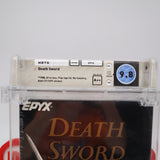 DEATH SWORD / DEATHSWORD - WATA GRADED 9.8 A++! NEW & Factory Sealed! (Atari 400/800)