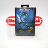 ECCO THE DOLPHIN (THE ORIGINAL!) NEW & Factory Sealed with Authentic Tube Seam! (Sega Genesis)