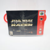 STAR WARS: EPISODE I 1 POD RACER - NEW & Factory Sealed with Authentic V-Overlap Seam! (N64 Nintendo 64)