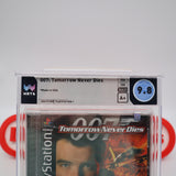 JAMES BOND 007: TOMORROW NEVER DIES - WATA GRADED 9.8 A+! NEW & Factory Sealed! (PS1 PlayStation 1)