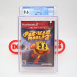 PACMAN / PAC-MAN WORLD 2 - CGC GRADED 9.6 A+! NEW & Factory Sealed! (PS2 PlayStation 2)