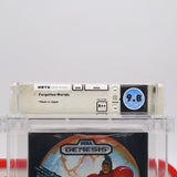 FORGOTTEN WORLDS - WATA GRADED 9.8 A++! TOP OF THE POP! NEW & Factory Sealed with Authentic 3-Sided Seam! (Sega Genesis)