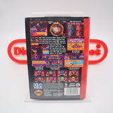 NBA JAM T.E. TE TOURNAMENT EDITION - NEW & Factory Sealed with Authentic V-Overlap Seam! (Sega Genesis)