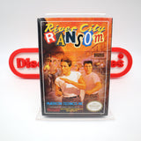RIVER CITY RANSOM (THE ORIGINAL!) NEW & Factory Sealed with Authentic H-Seam! (NES Nintendo)
