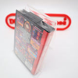 NBA JAM T.E. TE TOURNAMENT EDITION - NEW & Factory Sealed with Authentic V-Overlap Seam! (Sega Genesis)