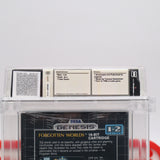 FORGOTTEN WORLDS - WATA GRADED 9.8 A++! TOP OF THE POP! NEW & Factory Sealed with Authentic 3-Sided Seam! (Sega Genesis)