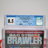 BAD STREET BRAWLER - CGC GRADED 8.5 A! NEW & Factory Sealed with Authentic H-Seam! (NES Nintendo)