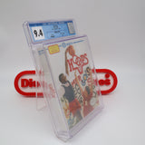 HOOPS BASKETBALL - CGC GRADED 9.4 A+! NEW & Factory Sealed with Authentic H-Seam! (NES Nintendo)