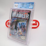 BAD STREET BRAWLER - CGC GRADED 8.5 A! NEW & Factory Sealed with Authentic H-Seam! (NES Nintendo)