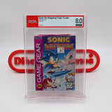 SONIC THE HEDGEHOG: TRIPLE TROUBLE - PSA / WATA GRADED 8.0 A+! NEW & Factory Sealed! (Sega Game Gear)