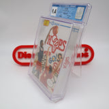 HOOPS BASKETBALL - CGC GRADED 9.4 A+! NEW & Factory Sealed with Authentic H-Seam! (NES Nintendo)