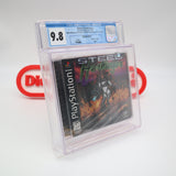 STEEL HARBINGER - CGC GRADED 9.8 A++! NEW & Factory Sealed! (PS1 PlayStation 1)