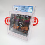 STEEL HARBINGER - CGC GRADED 9.8 A++! NEW & Factory Sealed! (PS1 PlayStation 1)