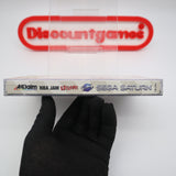 NBA JAM: EXTREME - NEW & Factory Sealed with Authentic 3-Sided Seam! (Sega Saturn)