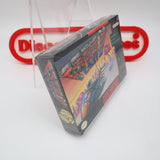 FZERO / F-ZERO - MADE IN JAPAN VERSION EARLY PRINT! NEW & Factory Sealed with Authentic V-Seam! (SNES Super Nintendo)