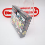 FZERO / F-ZERO - MADE IN JAPAN VERSION EARLY PRINT! NEW & Factory Sealed with Authentic V-Seam! (SNES Super Nintendo)